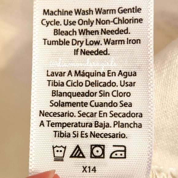 Plus Size White Denim Jean Shorts 22 NWT - Picture 9 of 15